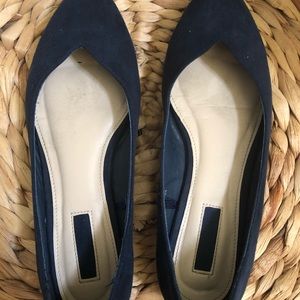Navy Blue Flats